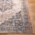 thumbnail image 4 of Hauteloom Ardnacrusha Living Room, Bedroom Area Rug - Traditional - Tan, Beige, Teal - 6'7" x 9', 4 of 6