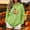 Green, variant on ABSUYY Womens Green Fall Pumpkin Graphic Pullover Hoodie Long Sleeve Casual Sweatshirt with Kangaroo Pocket,Size L