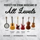 thumbnail image 3 of Juego de 2 guantes de práctica para músicos, para hombre y mujer, 3 of 7