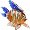 thumbnail image 3 of ACDANC Fish Figurines Glass Sculpture Blown Glass Stained Glass Handicraft Ornament Fish Figurine Desktop Ornament Glass Sculpture Blown Glass Desktop Adornment, 3 of 7