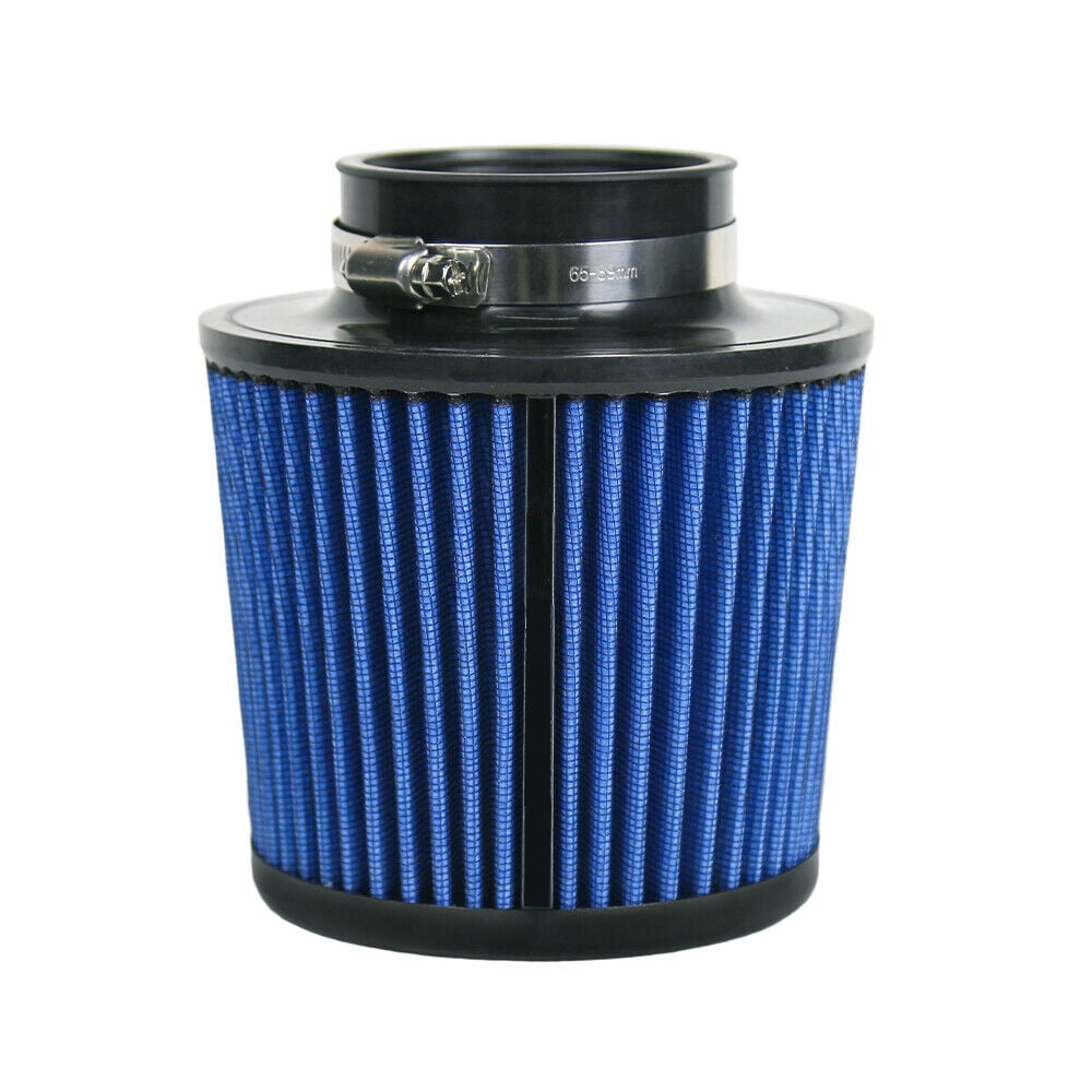 New 3 inch 76mm Cold Air Intake Cone Replacement Dry Air Filter High Flow Inlet
