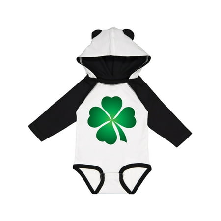 

Inktastic Irish St Patricks Day Green Clover Gift Baby Boy or Baby Girl Long Sleeve Bodysuit