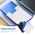 thumbnail image 6 of 5 Pcs Mobile Phone Silicone Card Case Back Sticker Holder Wallet Bag Bank for of Cellphone, 6 of 6
