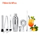 thumbnail image 2 of Juego de coctelera de vino de 9 unids / set, mezclador de bebedor de bebidas, mezclador de acero inoxidable, juego de abridor de botellas de medición de jigger Eigraketly HA000619-00B, 2 of 6