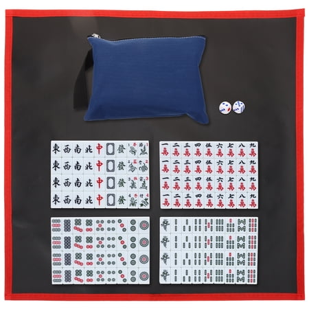 Classic Chess Board Game Tile Games Dice Mahjong Tiles Travel