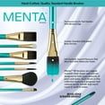 thumbnail image 4 of RMEN-SET882 | Menta™ 5pc Synthetic Squirrel Variety Watercolor Brush Set 882, 4 of 8