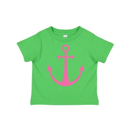 

Inktastic Anchor Nautical Pink Gift Toddler Toddler Girl T-Shirt