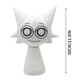 thumbnail image 2 of Sprunki Plush, 9.8'' Sprunky Wenda and Gray Plushies, Sprunk Soft and Funs Stuffed Toys Dolls for Fans and Friends Birthday (White), 2 of 2