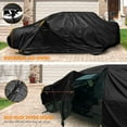 thumbnail image 4 of Sedan Car Cover Waterproof Heavy Duty All Weather Protection Snow Anti-UV Windproof Outdoor Full Car Cover Fit for Automobiles BMW/Mercedes-Benz/Honda（for Car Size:183''L x 70''W x 59''H）, 4 of 9