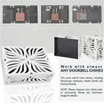 thumbnail image 5 of Newhouse Hardware Wooden Doorbell Chime Cover, Tropical Design, 5 of 6