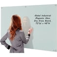 thumbnail image 5 of Global Industrial Magnetic Glass Dry Erase Board, White, 72 x 48, 5 of 6