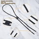 thumbnail image 5 of 2 correas de cuero sintético para bolso, de 122 cm, color negro, desmontables, de repuesto, para bolso de ganchillo, con cordón de bolsillo., 5 of 9
