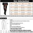 thumbnail image 4 of Outfmvch Christmas Leggings for Women Christmas Pants for Women Compression Leggings for Women Fleece Tights Womens Pants Casual Tummy Control Leggings for Women Leggings for Women Black L, 4 of 6