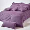 thumbnail image 5 of Purple Grape Pure Egyptian Cotton Oxford Pillowcase Standard Size, 200 TC, 400 Thread Count Percale Equivalent, 5 of 5