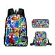 thumbnail image 3 of LOHILL Rainbow Friends Mochila Impresa En 3D + Satchel + Estuche Para Lápices Conjunto De Niños Unisex De Gran Capacidad De Hombro, 3 of 4