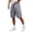 W7-Gray, variant on Homeyce Men's Flex Cargo Shorts with Multi-Pocket Elastic Waist Short Pants Drawstring Ripstop Straight Leg Camo Cargo Short Summer Work Hiking Casual Outdoor Athletic Bermuda Shorts,Green M