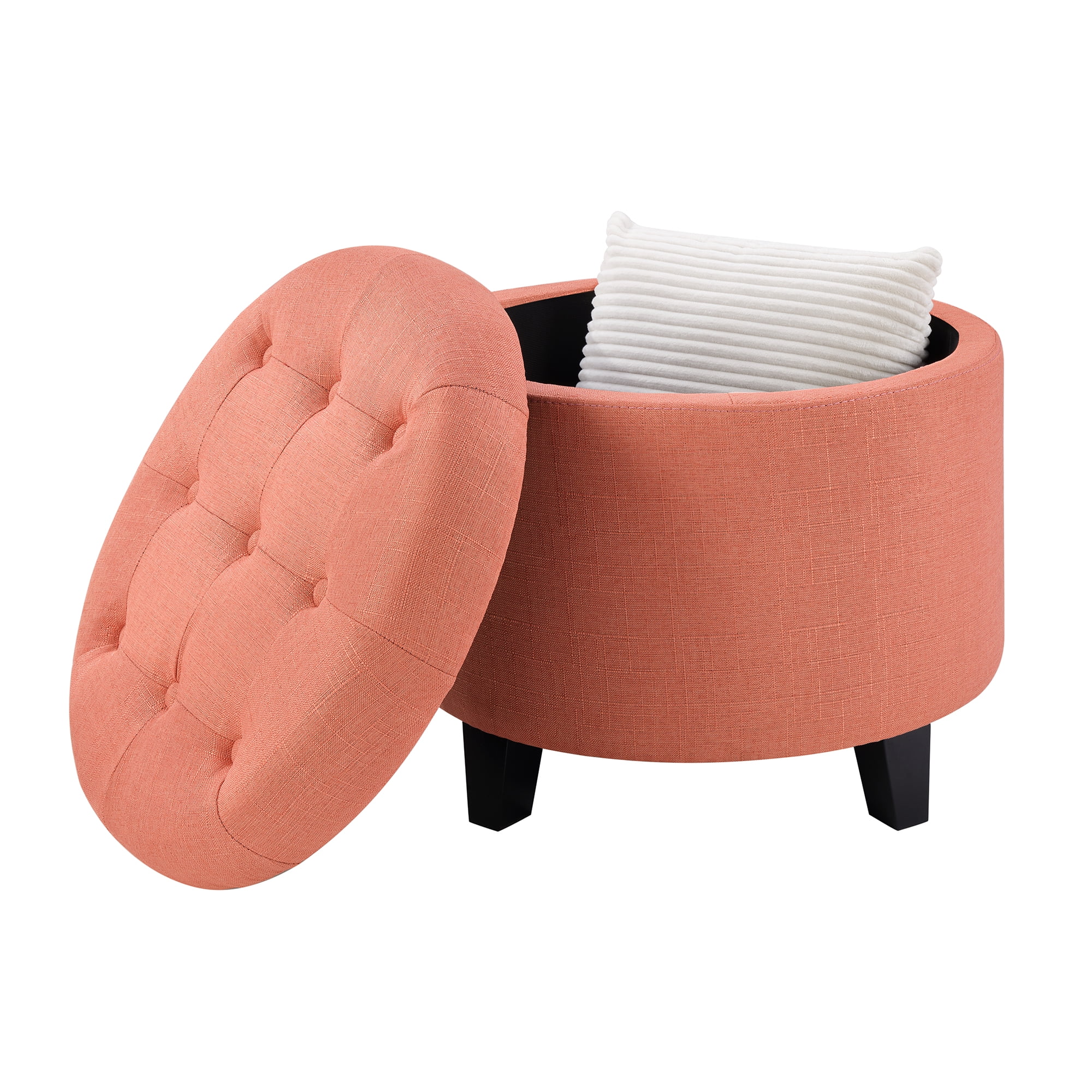 Convenience Concepts Designs4Comfort Round Ottoman