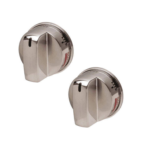 Scaroo EBZ37189609 Metal Stove Knob Compatible With LG 2-Pack