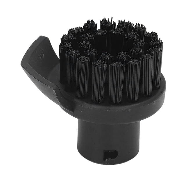 Dust Remove Steam Brush, Scraper Design Steam Cleaner Round Brush Efficiently For Kitchen