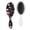 White-515, variant on Moon Phase Hair Brush – Witchy Aesthetic Detangler with Anti-Static Cushion, Bohemian Starry Night Design, Wooden Handle Paddle Brush