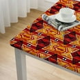 thumbnail image 4 of HAOXIT , Horizontal Pattern Print, Dining Room Kitchen Rectangular Table Cover, 54''x54'', 4 of 7