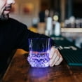 thumbnail image 5 of LED Old Fashioned Glasses: 7*5.5cm Liquid Activated Multicolor Light Up Drinking Tumblers Set of 4 - Plastic Fun Cups for Water Beer Cocktail Whiskey Bar Party, 5 of 5