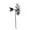 A, variant on Elegant Outdoor Metal Windmill for Garden and Patio - Rotating Yard Ornament Timeless Metal Farm Windmill Indoor Outdoor Display