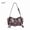 Brown, variant on Women's Y2K Shoulder Bag Underarm Baguette Purse PU Leather Rivet Leopard print Decoration Punk Vintage Style Handbag