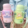 thumbnail image 3 of Lindo termo para niños con forma de oso, botella de agua de acero inoxidable 316 para niñas, taza aislada, tetera térmica portátil de viaje para estudiantes, 3 of 6