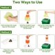 thumbnail image 2 of Recogedor de excrementos para perros, recogedor de excrementos portátil 2 en 1 para perros pequeños y medianos, pala flexible de 4 puntas para excrementos de perro, 2 of 5