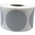 thumbnail image 1 of Gray Circle Dot Organizing Inventory Stickers | 1.5" inches Round - 500 Pack | InStockLabels.com, 1 of 1