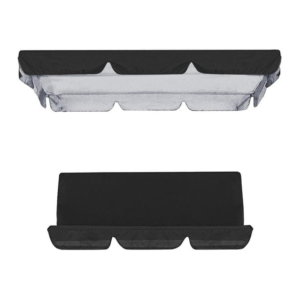 Cubiertas de Dosel para Columpio de Patio Sunnimix Toldo abatible Cubierta Impermeable