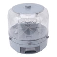 thumbnail image 1 of Rotating Rice Dispenser, 13.2Lbs 6 Grid Airtight Grain Dispenser Storage Container With Lid, One Click Output Household Dry Food Dispenser For Kitchen, Small Grain, Cereal, Beans, 1 of 8