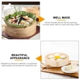 thumbnail image 2 of MasteelfCA 1 Set Handmade Bamboo Steamer Kitchen Food Steamer with Lid Cooking Tool, 2 of 8