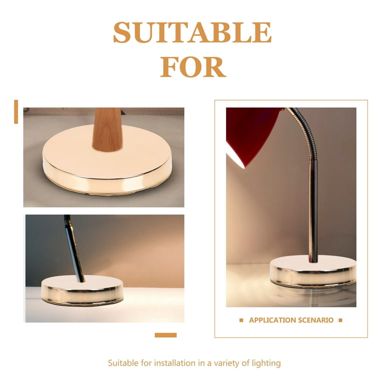 Desktop on sale lamp base