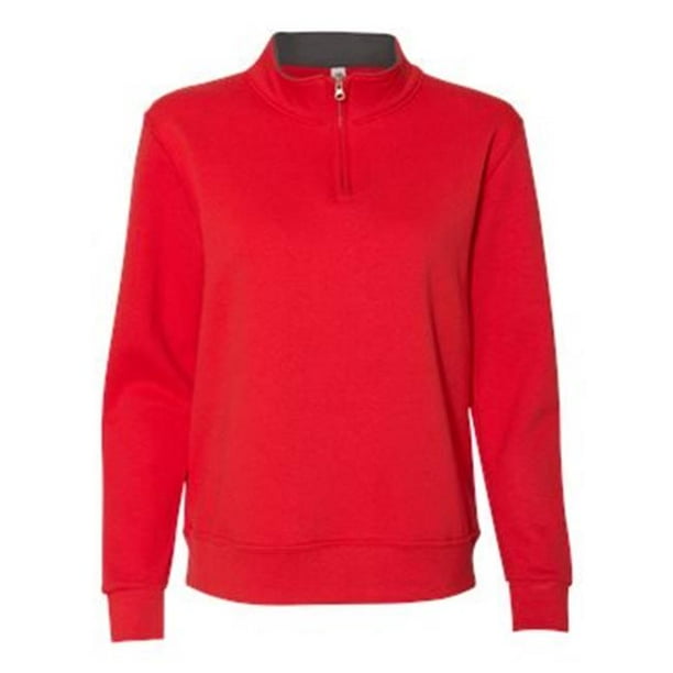 Red fruit of the loom sweatshirt Clearance