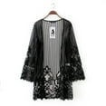 thumbnail image 5 of Lindreshi Cardigan Sweaters for Women Plus Size Clearance Fashion Women Lace Shawl Perspective Sunscreen Cardigan Cover Up Beachwear, 5 of 9