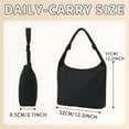 thumbnail image 6 of Tinyat Corduroy Tote Bag for Women Lightweight Versatile Handbag for Work Travel Everyday Use, 6 of 7