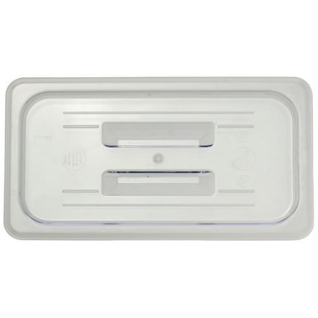 - Third Size Cover With Handle Cold Food Pans Solid Translucent