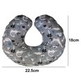 thumbnail image 2 of Paquete de funda de almohada de lactancia con cáscara de maní para bebé niño o niña | SHOPBOP dinosaurios y lunares azul marino, 2 of 5