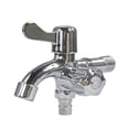 thumbnail image 1 of POINTERTECK Single-Inlet 2-Outlet Washing Machine Tap Home 4 Points 6 Points Long 3-Way Tap Copper Taps, 1 of 6