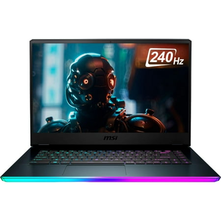MSI GE66 Raider 10SFS 15.6-inch 1TB SSD 2.6GHz i7 Gaming Laptop (32GB RAM, 6-Core i7-10750H, GeForce RTX 2070, Windows 10 Home) GE66048, Aluminum Black