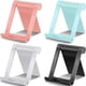 thumbnail image 1 of 4 PCS Soporte para teléfono Soporte plegable para teléfono Soporte universal para teléfono multiángulo Estación de acoplamiento portátil para teléfono inteligente Compatible con la mayoría de los tel TUNC Sencillez, 1 of 5
