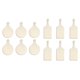 thumbnail image 1 of 12 mini tablas de cortar de madera con mango, tablas de cortar de madera sin terminar para decoración de cocina del hogar, 1 of 7