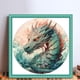 thumbnail image 2 of Kit Punto Cruz Con Dragón Impreso Hilo Algodón Ecológico Bordado 11CT 50x50cm, 2 of 9