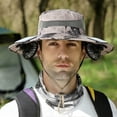 thumbnail image 2 of Mens Sun Hat Wind Outdoor Sun Hat with Solar Powered On Fan Hat, 2 of 6