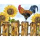 thumbnail image 1 of Pintura de diamantes (DE8040) 5D DIY Kit cuadrado de valla de gallina arte mosaico artesanal 40x50cm Hugtrwg Para estrenar, 1 of 1