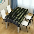 thumbnail image 7 of Coolnut American Flag Rectangle Tablecloth Spill-Proof Polyester Table Cloth Table Cover for Kitchen Dining Picnic Holiday Party Decoration,60"x108", 7 of 7