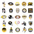 thumbnail image 4 of Pegatinas Steelers Rugby, vinilo impermeable, anime, 50 unidades, 4 of 5
