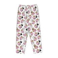 thumbnail image 4 of Goofa French Bulldog Duck Printed Soft Pajama Pants for Women, Wide Leg Comfy Casual Lounge Yoga Pants-Small, 4 of 9